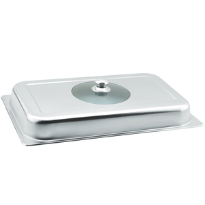 Chauffe-Plat Rectangulaire 9L en Acier Inoxydable à Prix Abordable pour Traiteur, Buffet et Restauration - Product Image 6