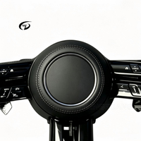 Volant de direction en carbone forgé de luxe, avec palettes de changement de vitesse, compatible avec Mercedes AMG W223 W213 206 W222 GLC X253 C253 CLA W117