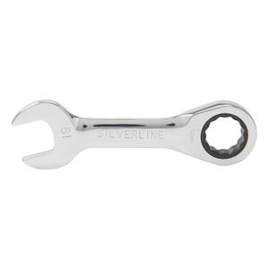 Silverline Stubby <b>Ratchet</b> <b>Spanner</b> <b>Set</b> 7pce 8 - 19mm - Product Image 3