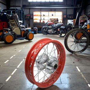 Nouveau Apollo de petite et moyenne taille pour <span class=keywords><strong>moto</strong></span> tout-terrain <span class=keywords><strong>Kawasaki</strong></span> <span class=keywords><strong>3</strong></span>-12 pouces moyeu de roue arrière jante en acier jante en fer fil d'acier - Product Image 2