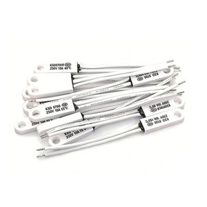 2PCS KSD9700 10A Ceramics Thermistor Temperature Control <b>Switch</b> for <b>12V</b>/24V DC Voltage Range and Precision Temperature Control - Product Image 1
