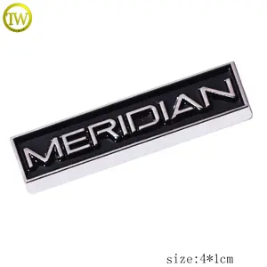 Custom Mobile Phone Plate Hardware Rectangle Shape Enamel Letter Metal Private Labels With Sticker