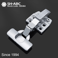 Charnière de meuble SH-ABC à double sens, micro-angle, avec amortisseur intégré et fermeture douce pour armoires de cuisine, d'école, d'hôpital et de chambre à coucher