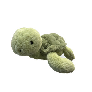Cadeau d'anniversaire personnalisable pour filles mignon tortue en peluche oreiller 10 cm doux polyester brodé lestée couette ODM m<span class=keywords><strong>élodie</strong></span> - Product Image 1