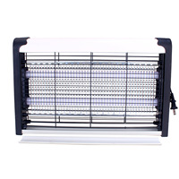 Lampe anti-moustiques électrique LED CXS SOLAR, à fixation murale, indice de protection IP33, PVC ignifuge, certifiée ROHS, garantie 1 an