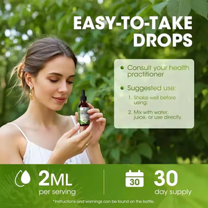 <span class=keywords><strong>Best</strong></span> Seller personalizzato Private Label 60ml puro organico Soursop Graviola foglia estratto liquido goccia con multivitaminici per spinta immunitaria - Product Image 4