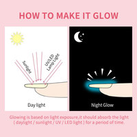 Gel à ongles néon fluorescent aux couleurs vives, durcissement UV LED, 30 ml, brillant dans le noir, gel acrylique luminescent