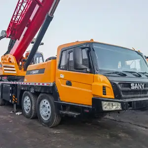 Best Verkopende Qy 80K Stc800 80 Ton Gebruikte Vrachtwagen Kraan Chinese Mobiele Kraan Te Koop Sany Stc800 50ton 70ton 75ton 100ton