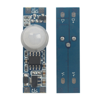 GREESON DC 12V 24V Mini Micro Smart Switch Arrêt automatique Capteurs Pir 3a Capteur de mouvement Pir infrarouge