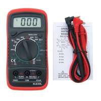 Multimètre numérique XL830L haute précision, testeur de courant et de tension AC/DC avec plage de mesure 200mV-600V, mesure de résistance 20-20M