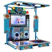 Machine de jeu de danse à jetons Pump It up Machine de danse/Machine de jeu à jetons pour enfants/Machine de jeu de pièces