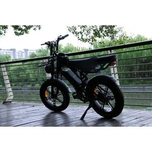 Bicicleta Eléctrica V20 Pro Aus Adventure con Horquilla Delantera + Amortiguador Trasero, Velocidad de 45 km/h, Bicicleta Eléctrica Resistente para Senderismo V20 Pro V20 Pro Aus Adventure - Product Image 4