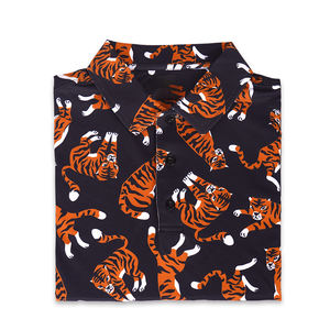 Polo de golf respirant pour homme, coupe ajustée et sèche, avec tout imprimé, 80% polyester 20% maillot spandex, logo brodé sur mesure numérique - Product Image 6