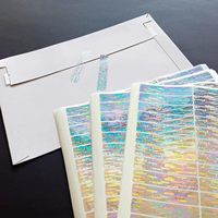 450 Etiquetas de Garantía con Holograma, Etiquetas a Prueba de Manipulación, Sello de Seguridad Holográfico Auténtico para Supermercado