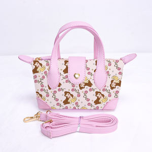 Stampa modello <span class=keywords><strong>donna</strong></span> ragazza regalo Pouchette Mini tracolla custodia impermeabile in Nylon <span class=keywords><strong>rosa</strong></span> Messenger Mini Tote Bag - Product Image 1