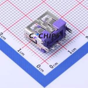 916-362A1154Y10210 USB Connector Through hole Component (THT) Connector Type-A USB 2.0 Female Through Hole - Product Image 2