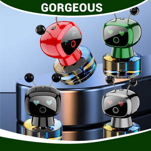 Nouveauté 2026 : Ornement de <span class=keywords><strong>voiture</strong></span> robot IA USB, diffuseur d'arômes et purificateur d'air électrique pour tableau de bord, accessoires automobiles - Product Image 3