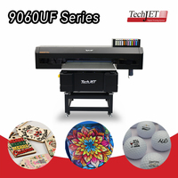 Impresora UV Plana LED de Formato Pequeño China TechJet 9060 con Cabezales de Impresión I3200