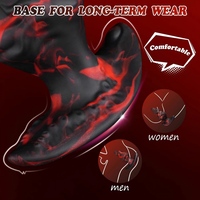 Jouet anal réaliste en silicone pour homme, stimulateur de prostate, plug anal fantaisie monstre, perles anales, stimulation réaliste