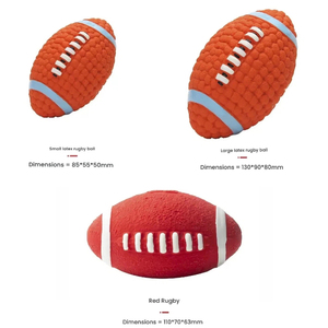 Juego de Juguetes para Mascotas 2026, Pelota de Fútbol, Voleibol, Tenis y Rugby para Gatos, Pelota de Juguete para Perros, Juguete Masticable Indestructible para Perros - Product Image 4