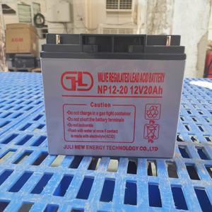 Batterie plomb-acide à cycle profond Batterie 12v 20AH Vrla Batterie AGM sans entretien Système UPS - Product Image 1