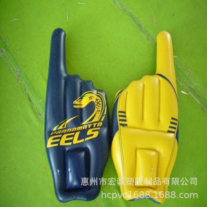 <b>Inflatable</b> Palms 45x30cm PVC Waterproof Silk Screen Printing For <b>Advertising</b> - Product Image 4