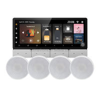 Tuya F5 Pantalla Inteligente Multifunción con WiFi de 6 Pulgadas y Pantalla Táctil IPS con Android 11, Amplificador de Música con Panel Táctil y 8 Botones