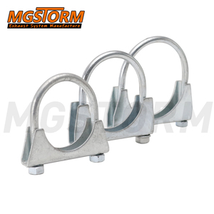 Kit de colliers de serrage robustes en acier inoxydable de type U pour raccord et connexion de tuyaux d'<span class=keywords><strong>échappement</strong></span> automobiles - Product Image 4