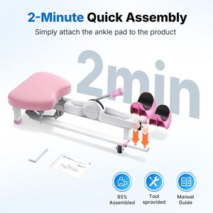 Estirador de ligamentos ajustable de acero y ABS CZFIT Y009 para uso en gimnasio en casa, duradero, para estirar pantorrillas, piernas, yoga y danza - Product Image 6