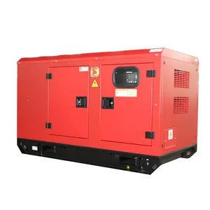 Generador de diésel portátil, conjunto de generador silencioso de 10KW, 13KVA, 20KVA, 30KVA, 40KVA, 50KVA, AC, monofásico, 220V