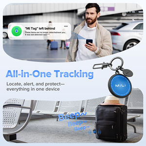 Traceur GPS MiTag <span class=keywords><strong>Duo</strong></span> Porte-clés <span class=keywords><strong>PC</strong></span>+ABS Batterie Remplaçable Contrôle par Application Étanche IPX65 Accéléromètre Triaxial Android & iOS - Product Image 3
