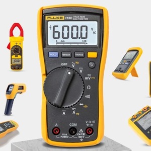 Multímetro Fluke 600 V 10 A DC AC, Medidor Digital de Voltaje y Corriente - Product Image 1