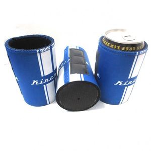 High Quality Custom Magnetic Can Cooler Holder Neoprene Sublimation Stubby Holder Slim Skinny Cozies 12oz Beer Coozy with Magnet - Product Image 3
