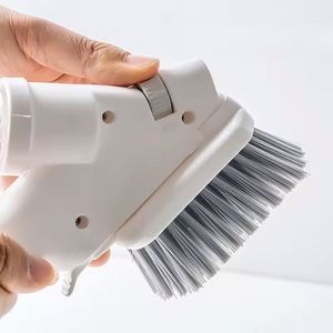 Juego de Cepillos de Limpieza Multifuncionales para el Hogar, Rociador de Agua, Limpiador de Juntas de Azulejos, Limpiacristales, Limpiador de Vidrios para Baño - Product Image 4