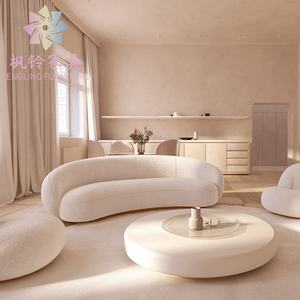 Sofá reclinable de cuero, mueble moderno de tela, económico, de buena calidad, SF006 - Product Image 3