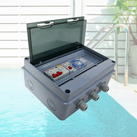 Schwimmbad-Zeitsteuerungsbox SEC001, Poolpumpen-Timer-Steuerbox für Poolausrüstung