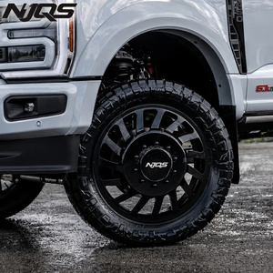 Rines Forjados de Aleación Personalizados Negros de <span class=keywords><strong>20</strong></span> 22 24 26 28 Pulgadas con Diseño Cóncavo 8x165 8x170 para GMC Dodge <span class=keywords><strong>Ford</strong></span> Ram 3500, Rines Todoterreno - Product Image 1