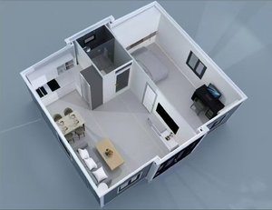 Úc mở rộng container nhà cabin sẵn sàng thực hiện mô-đun sang trọng sống đúc sẵn nhà di động mở rộng container - Product Image 6