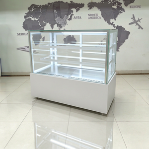 Vetrina Refrigerata per Torte 600L-1200L con Vetro Curvo per Pasticcerie, Multi-Livello LED, R290, Certificata CE - Product Image 3