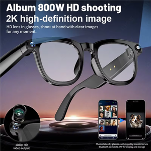 Gafas Inteligentes NEWCY01 de <span class=keywords><strong>Google</strong></span> con IA, Traducción en Tiempo Real, Cámara de 8MP, Resistentes al Agua IP67, Carga Magnética, Ligeras, 16GB, Ideales <span class=keywords><strong>para</strong></span> Viajes - Product Image 3