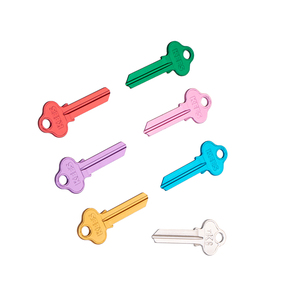 Lot de 50 clés vierges en alliage de titane mélangé, modèles LW4 et LW5, pour clés résidentielles, colorées, pour usage quotidien, emballées sous film mousse. - Product Image 5