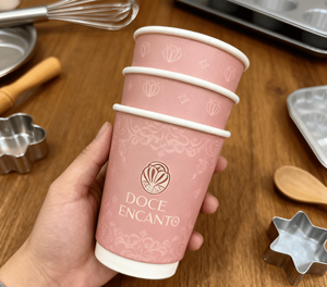 Gelas Kertas Kopi Sekali Pakai Dinding Ganda 12oz 16oz untuk Cafe Grosir, Desain Logo Kustom, Berbagai Ukuran - Product Image 6