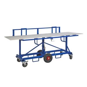 500 किलो लोडिंग क्षमता भारी शुल्क बोर्ड ट्रॉली - Product Image 5