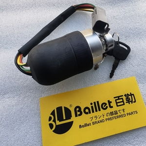 Interruttore di Accensione Singolo Baillet con Chiave per Escavatori Serie Zoomlion <span class=keywords><strong>ZG</strong></span>/ZV |   Motorino di Avviamento Nuovo Compatibile OEM - Product Image 5