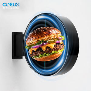 Letrero Publicitario LED de Doble Cara con Caja de Luz Holográfica para Exteriores, Pantalla LED para Cafeterías, Restaurantes y Negocios - Product Image 1