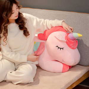 Wholesale Cute unicorn Plush Animal Toys <strong>rainbow</strong> <strong>Horse</strong> Girl Birthday Gifts Plush Pillows - Product Image 2