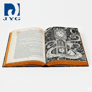 Stampa Personalizzata di <span class=keywords><strong>Libri</strong></span> con Copertina Rigida, Bordi Colorati con Stampa a Caldo, Stampa Offset per <span class=keywords><strong>Romanzi</strong></span> ed Educazione - Product Image 2
