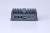 Mini-ordinateur industriel sans ventilateur HVAEIPC Intel Celeron N100/i3, SSD DDR4, 4 cœurs, double LAN, port série, contrôle d'automatisation, 64 Go