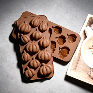 แม่พิมพ์ซิลิโคนรูปฟักทอง 12 ช่อง สำหรับทำช็อกโกแลต อุปกรณ์ทำขนมใน<span class=keywords><strong>ครัว</strong></span> แม่พิมพ์สบู่ ถาดเรซิ่น ทำเอง - Product Image 3