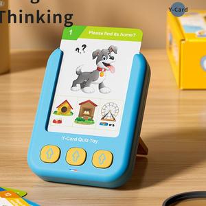 Machine d'apprentissage de <span class=keywords><strong>l</strong></span>'<span class=keywords><strong>anglais</strong></span> Jouets éducatifs Formation aux Lumières Cartoon Cartes flash parlantes Jouets éducatifs précoces - Product Image 3